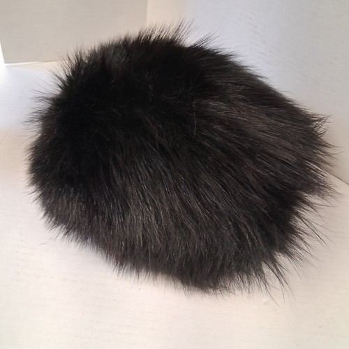 Vintage black mink fur - vintage, hand